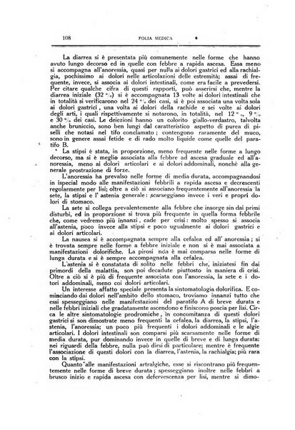 Folia medica periodico trimensile di patologia e clinica medica