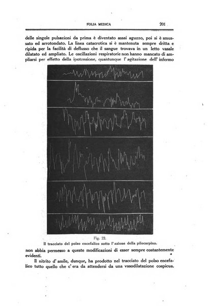 Folia medica periodico trimensile di patologia e clinica medica