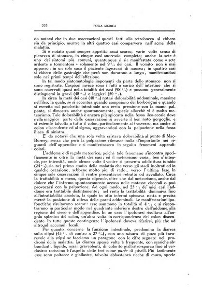 Folia medica periodico trimensile di patologia e clinica medica