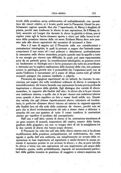 Folia medica periodico trimensile di patologia e clinica medica