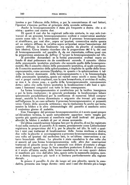 Folia medica periodico trimensile di patologia e clinica medica