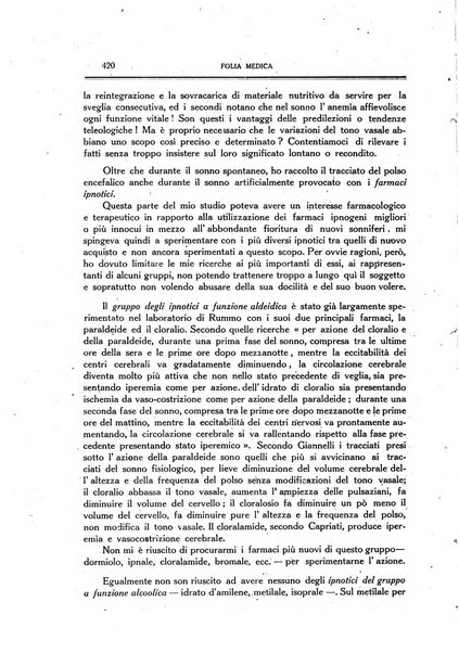 Folia medica periodico trimensile di patologia e clinica medica