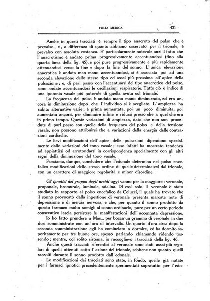 Folia medica periodico trimensile di patologia e clinica medica