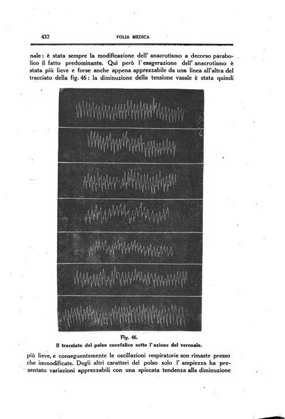 Folia medica periodico trimensile di patologia e clinica medica