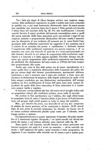 Folia medica periodico trimensile di patologia e clinica medica