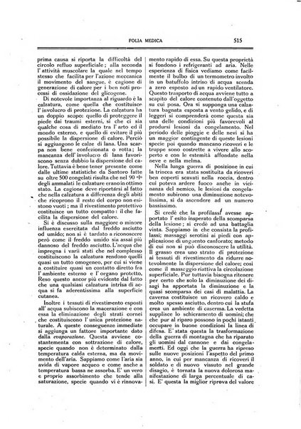 Folia medica periodico trimensile di patologia e clinica medica