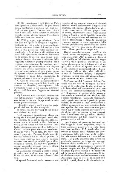 Folia medica periodico trimensile di patologia e clinica medica