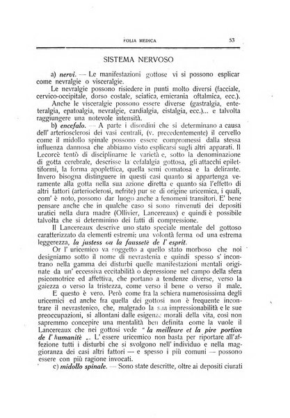 Folia medica periodico trimensile di patologia e clinica medica