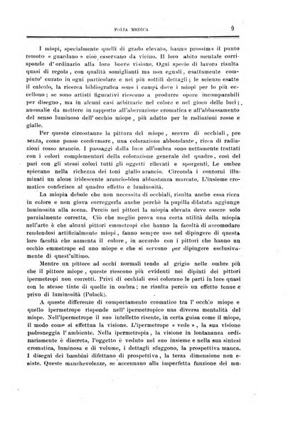 Folia medica periodico trimensile di patologia e clinica medica