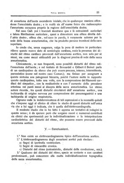 Folia medica periodico trimensile di patologia e clinica medica