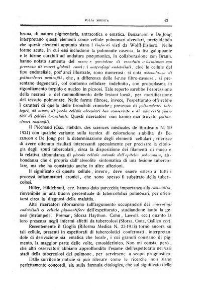 Folia medica periodico trimensile di patologia e clinica medica