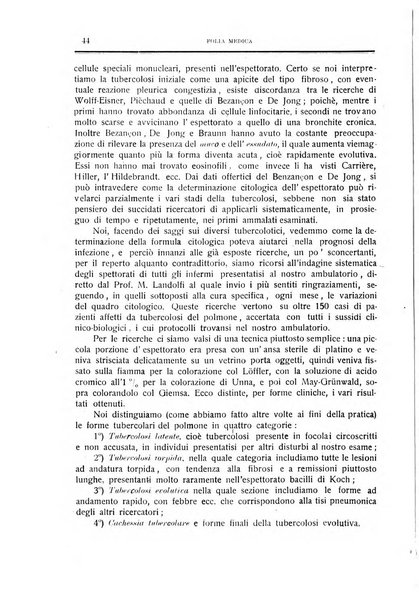 Folia medica periodico trimensile di patologia e clinica medica