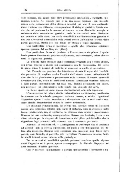 Folia medica periodico trimensile di patologia e clinica medica