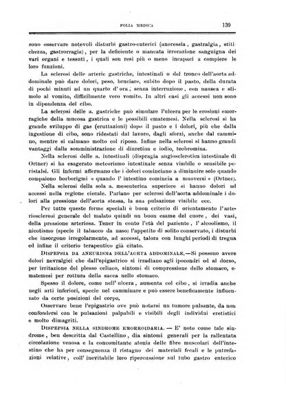 Folia medica periodico trimensile di patologia e clinica medica