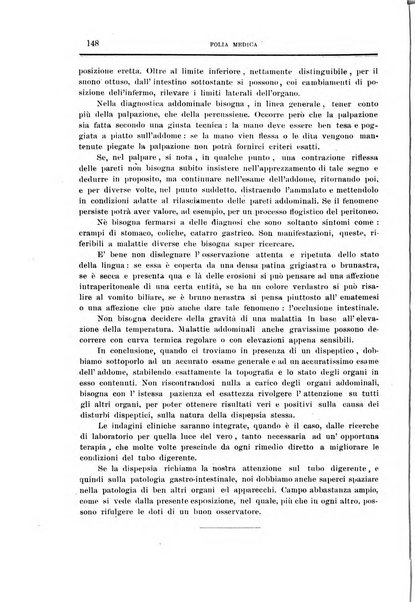 Folia medica periodico trimensile di patologia e clinica medica