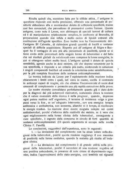 Folia medica periodico trimensile di patologia e clinica medica