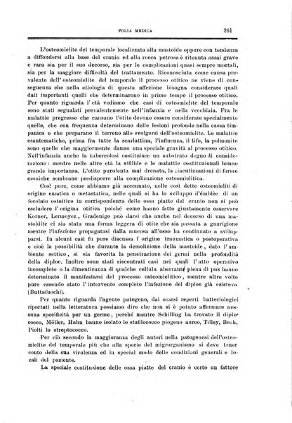 Folia medica periodico trimensile di patologia e clinica medica