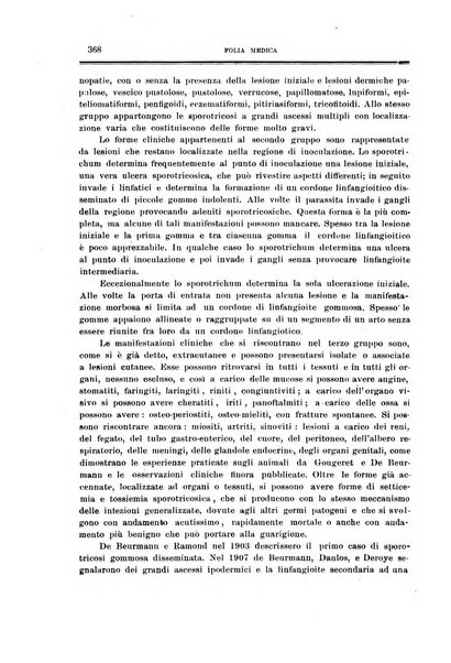 Folia medica periodico trimensile di patologia e clinica medica