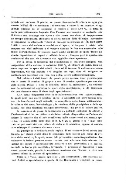 Folia medica periodico trimensile di patologia e clinica medica