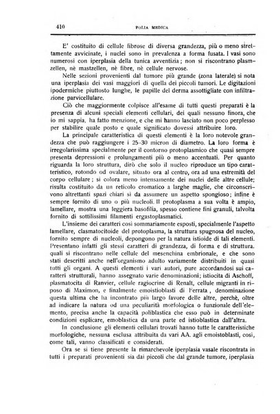 Folia medica periodico trimensile di patologia e clinica medica