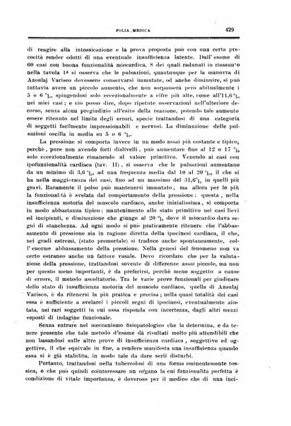 Folia medica periodico trimensile di patologia e clinica medica