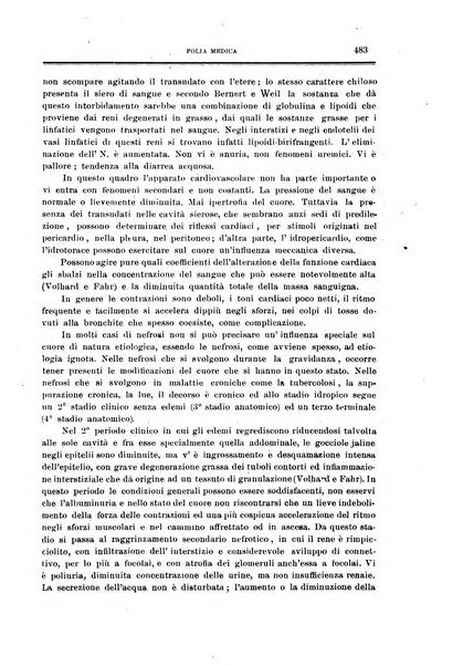 Folia medica periodico trimensile di patologia e clinica medica