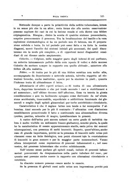 Folia medica periodico trimensile di patologia e clinica medica