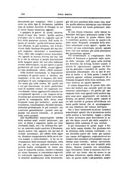 Folia medica periodico trimensile di patologia e clinica medica