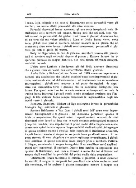 Folia medica periodico trimensile di patologia e clinica medica