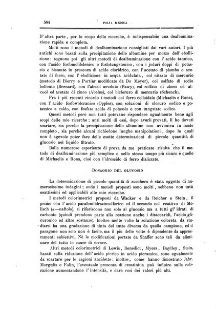 Folia medica periodico trimensile di patologia e clinica medica