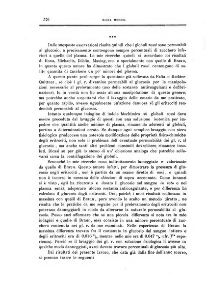 Folia medica periodico trimensile di patologia e clinica medica