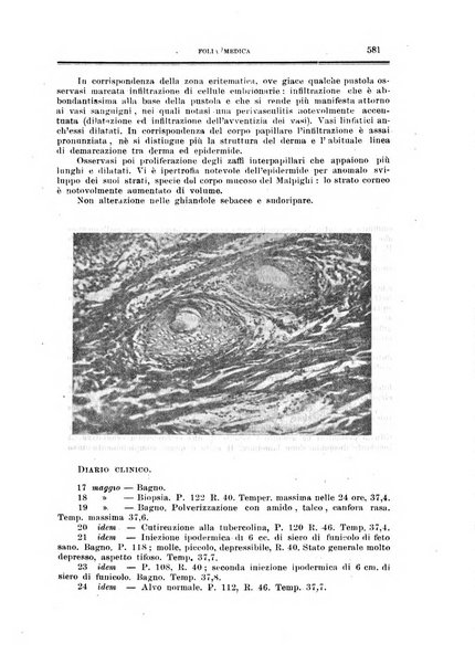 Folia medica periodico trimensile di patologia e clinica medica