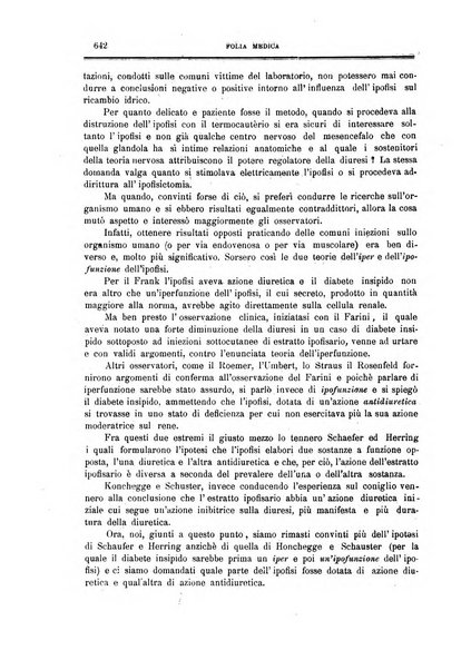 Folia medica periodico trimensile di patologia e clinica medica