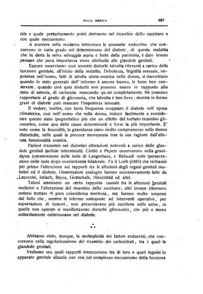 Folia medica periodico trimensile di patologia e clinica medica