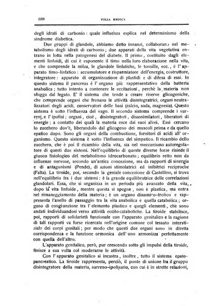 Folia medica periodico trimensile di patologia e clinica medica