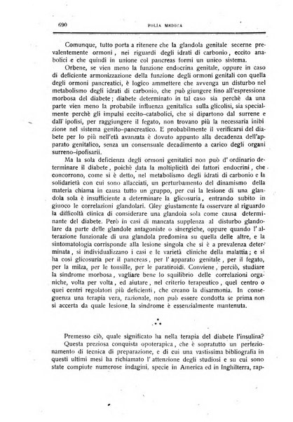 Folia medica periodico trimensile di patologia e clinica medica