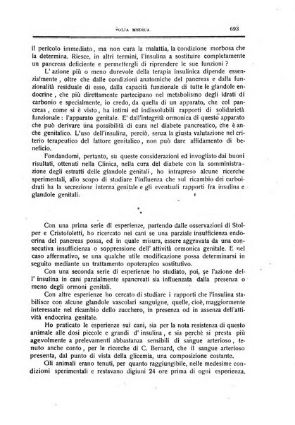 Folia medica periodico trimensile di patologia e clinica medica