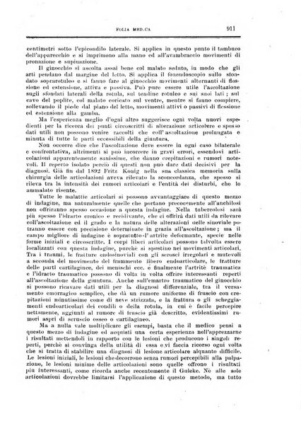 Folia medica periodico trimensile di patologia e clinica medica