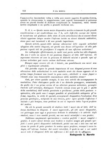 Folia medica periodico trimensile di patologia e clinica medica