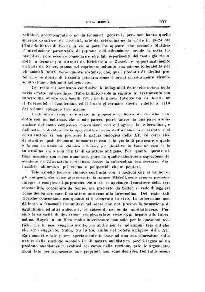 Folia medica periodico trimensile di patologia e clinica medica