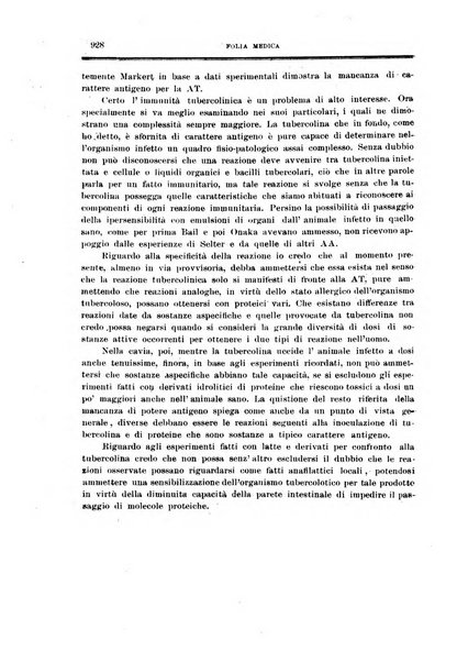 Folia medica periodico trimensile di patologia e clinica medica