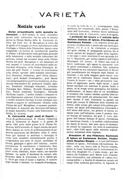 Folia medica periodico trimensile di patologia e clinica medica