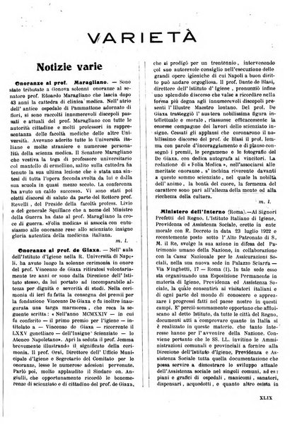 Folia medica periodico trimensile di patologia e clinica medica