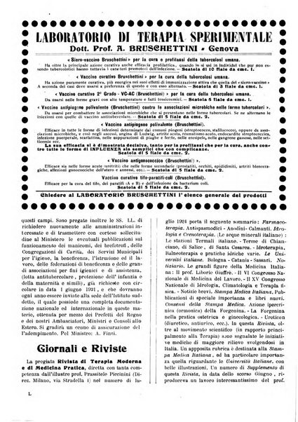 Folia medica periodico trimensile di patologia e clinica medica