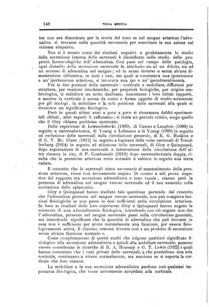 Folia medica periodico trimensile di patologia e clinica medica