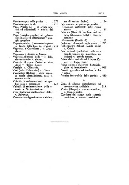 Folia medica periodico trimensile di patologia e clinica medica