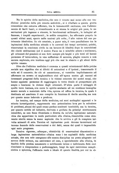 Folia medica periodico trimensile di patologia e clinica medica