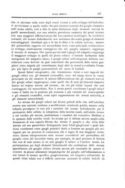 Folia medica periodico trimensile di patologia e clinica medica