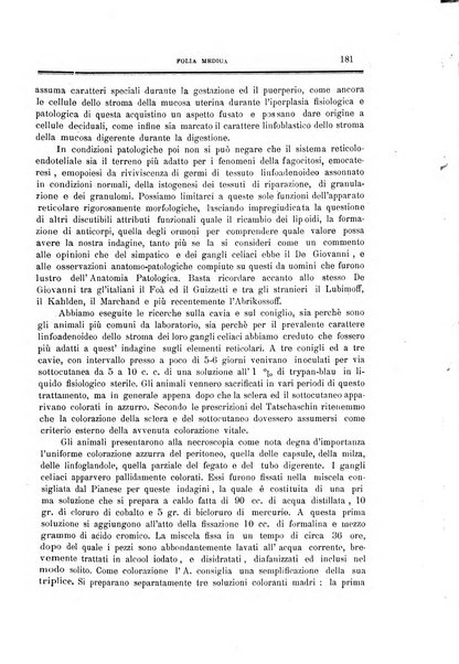 Folia medica periodico trimensile di patologia e clinica medica