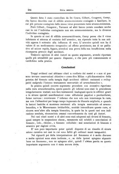 Folia medica periodico trimensile di patologia e clinica medica